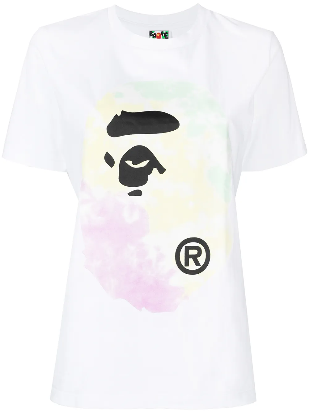 

A BATHING APE® playera Big Ape Head - Blanco