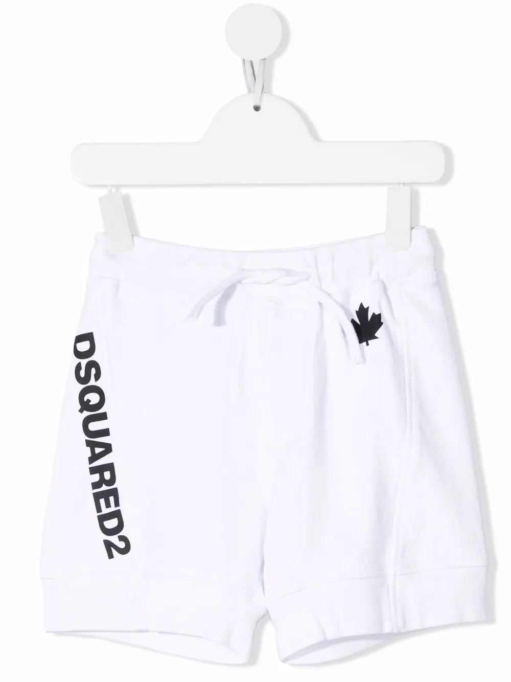 

Dsquared2 Kids logo-print track shorts - White