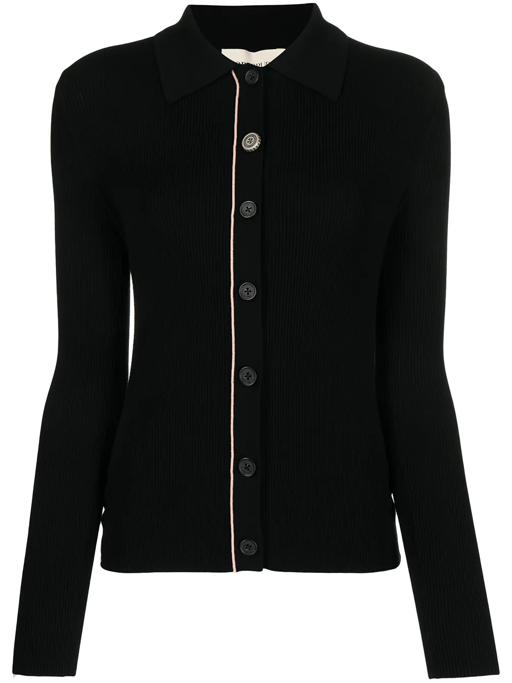 

PortsPURE camisa tejida de canalé - Negro