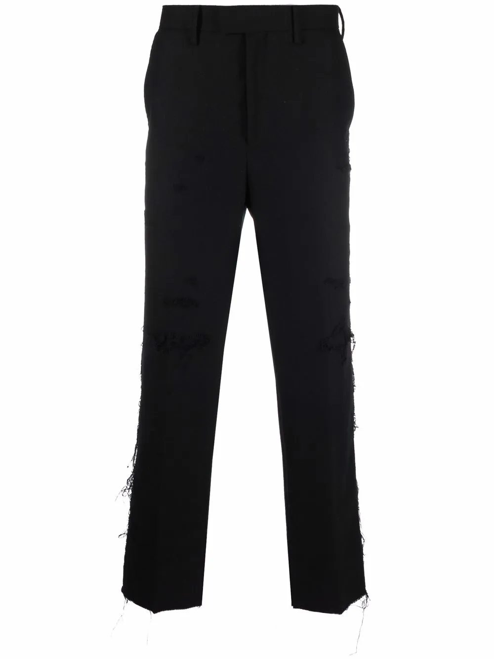 

Doublet pantalones rectos con parche del logo - Negro