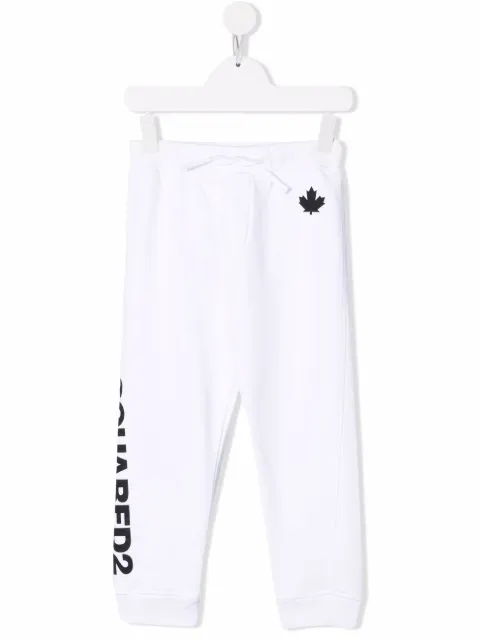DSQUARED2 KIDS pants con logo estampado 