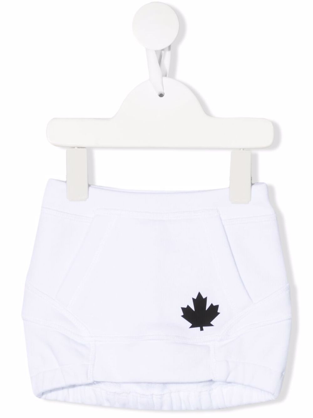 

Dsquared2 Kids falda con logo estampado - Blanco