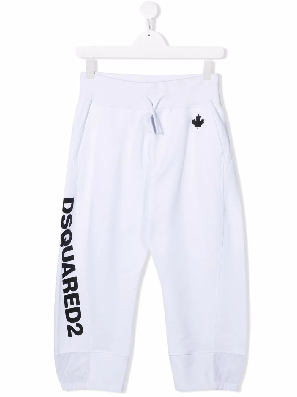 

Dsquared2 Kids pants con logo estampado - Blanco