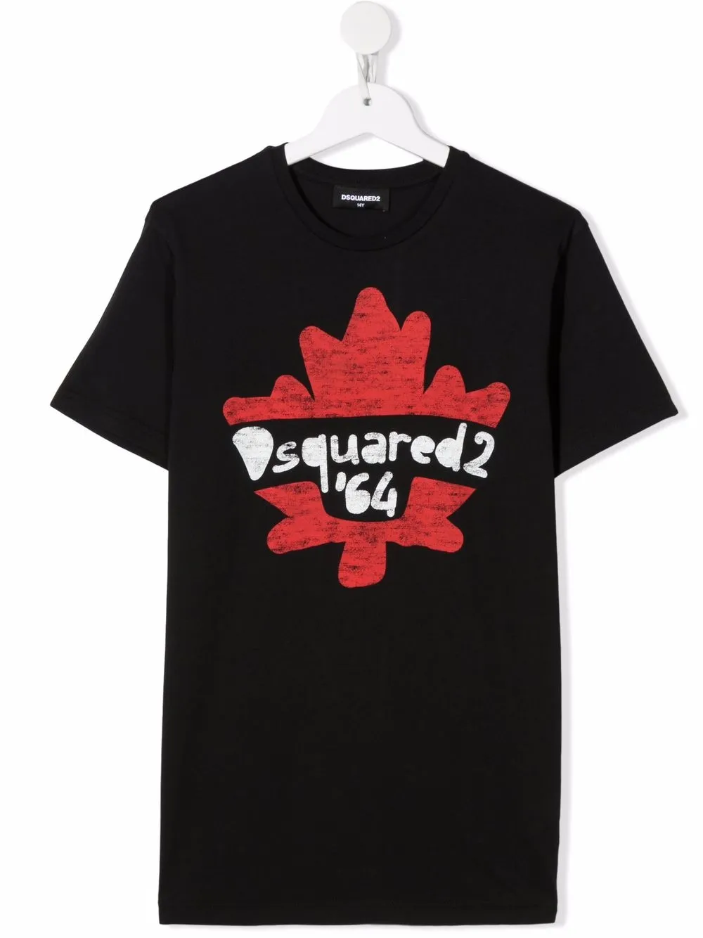 

Dsquared2 Kids playera con logo estampado - Negro