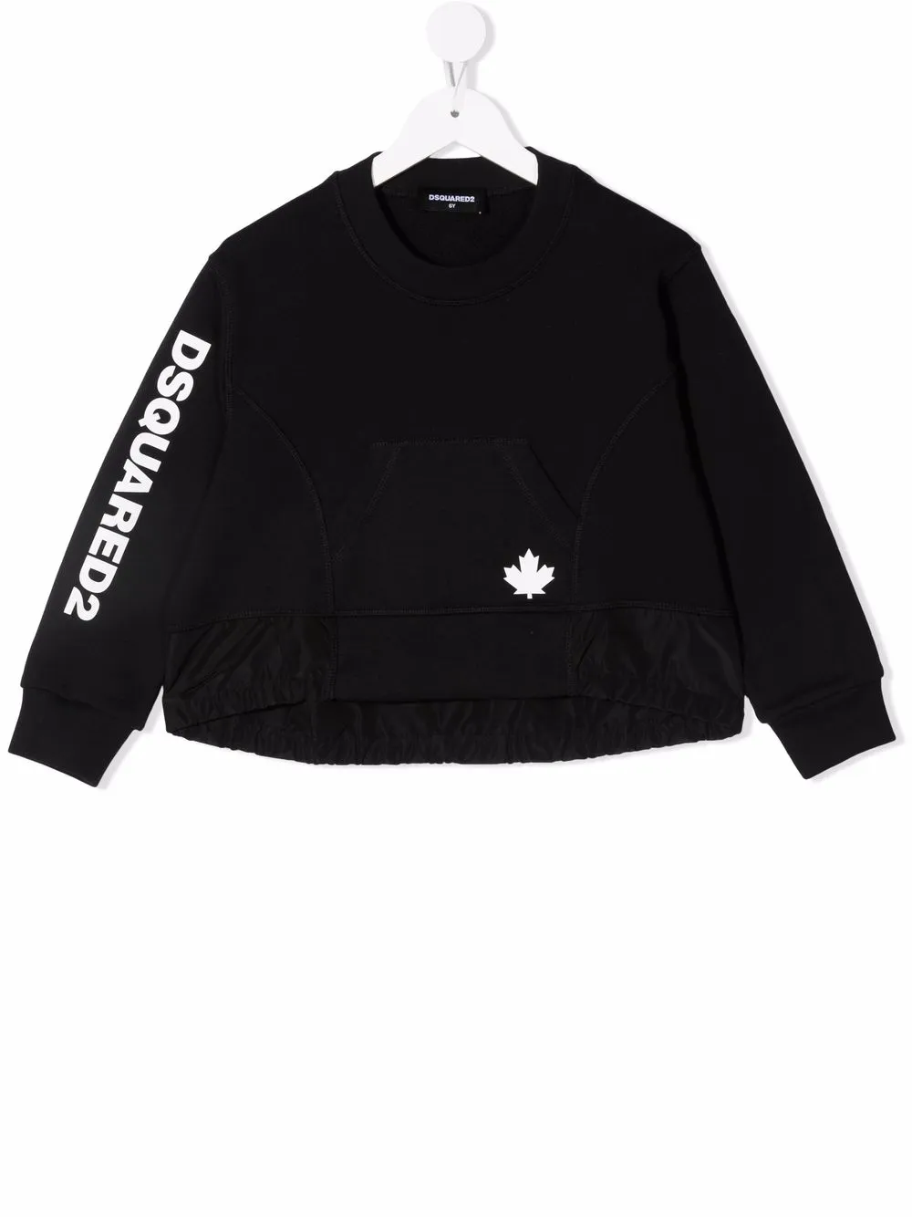 

Dsquared2 Kids sudadera con logo estampado - Negro