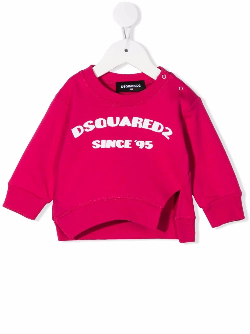 

Dsquared2 Kids sudadera con logo estampado - Rosado