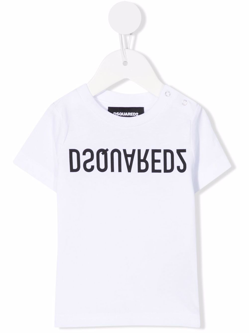 DSQUARED2 KIDS logo-print T-shirt - White