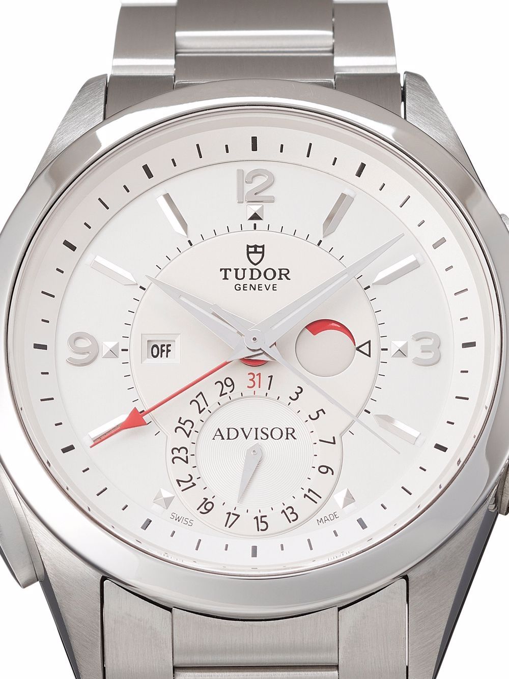 фото Tudor наручные часы heritage advisor pre-owned 42 мм 2020-го года