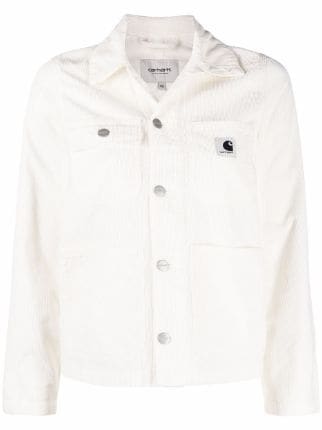 Carhartt white hot sale denim jacket