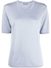 ＜Farfetch＞ 12 STOREEZ ファインニット Tシャツ - ブルー画像