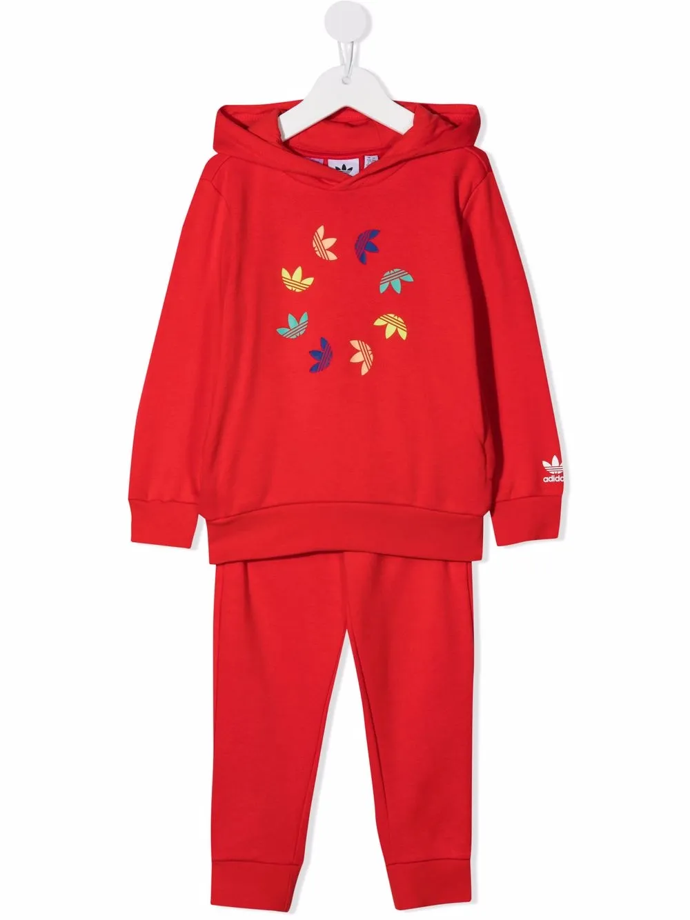 

adidas Kids traje deportivo Adicolor con capucha - Rojo