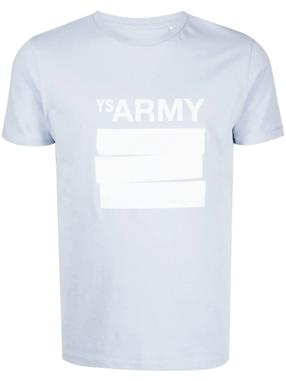 

Yves Salomon playera con logo estampado - Azul