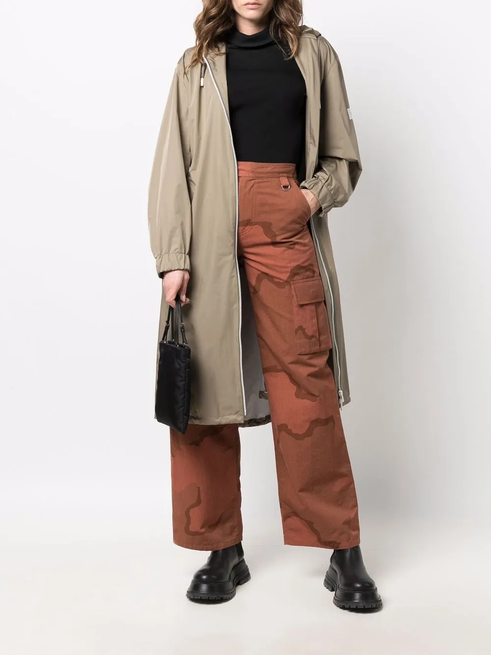 Yves Salomon Parka con cintura | Parka | Image 2