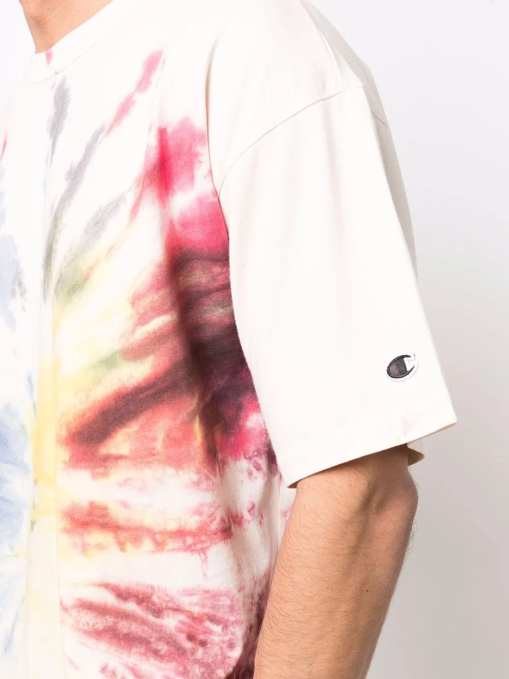 фото Champion футболка из органического хлопка с принтом тай-дай