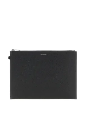 SAINT LAURENT ストロー クラッチバッグ マッキントッシュミンク肩かけ毛皮ポンチョケープストール