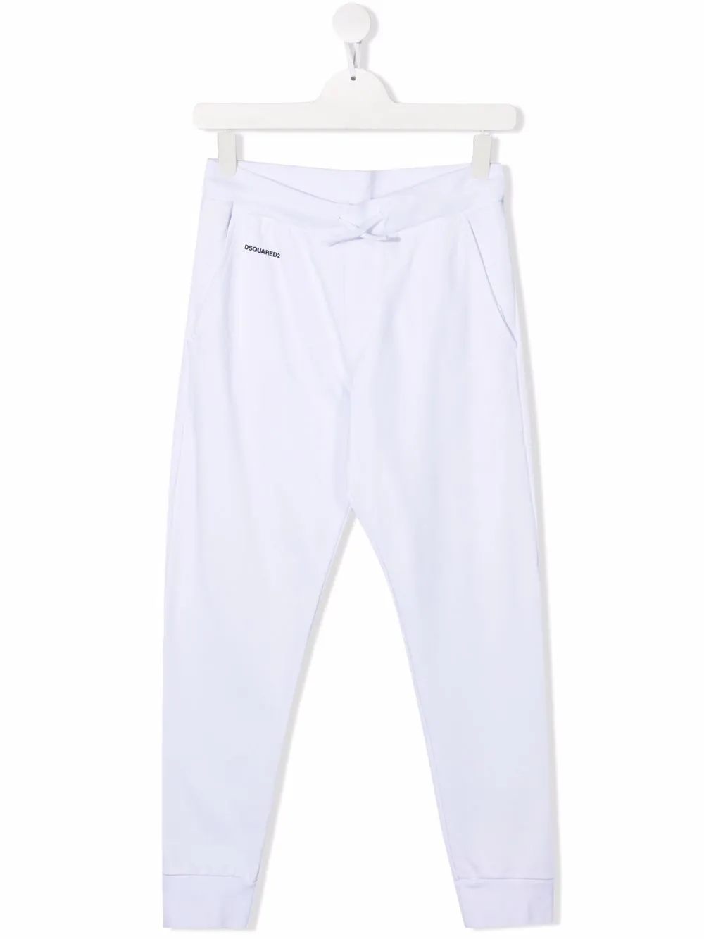 

Dsquared2 Kids pants con logo estampado - Blanco