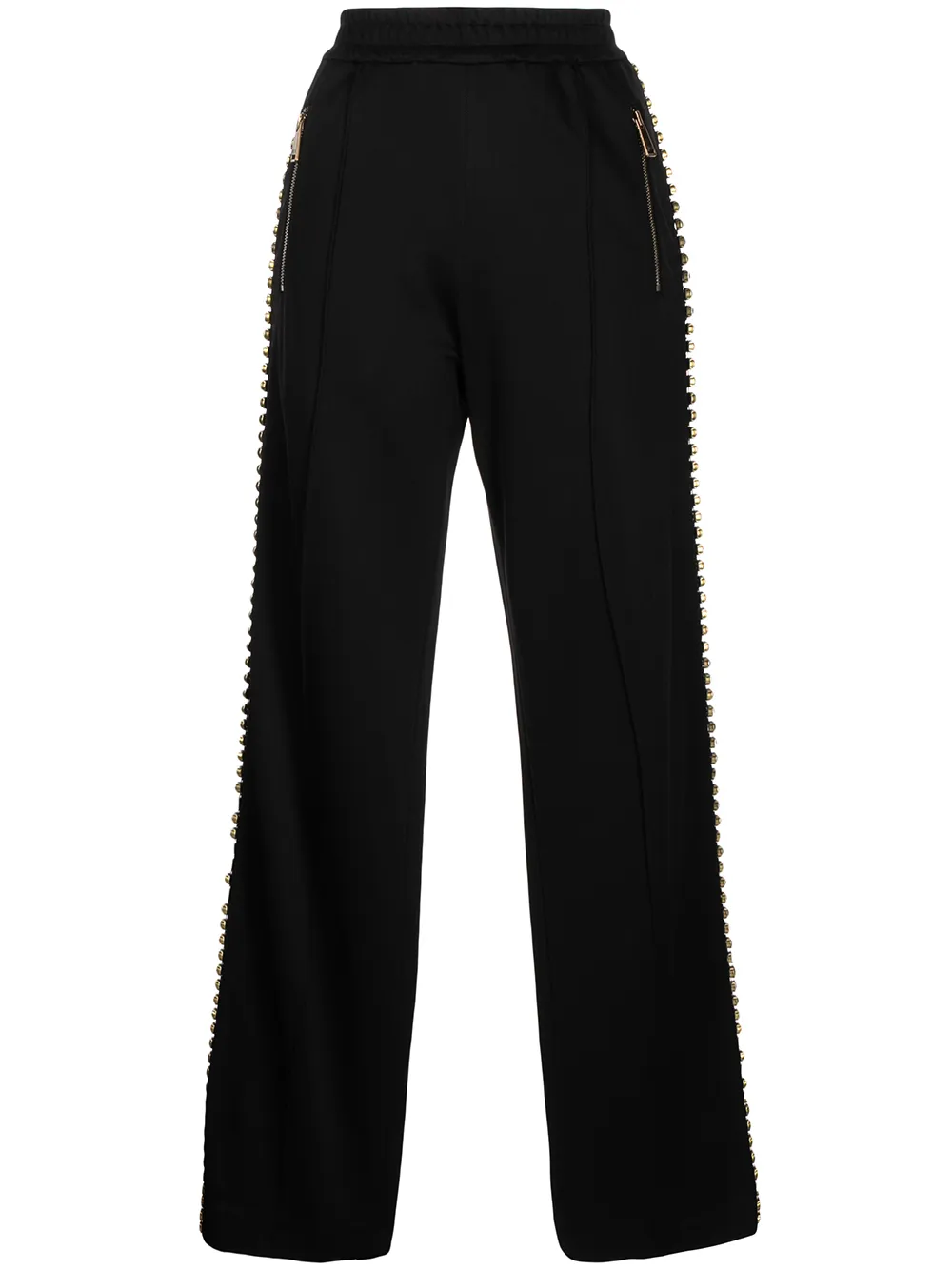 

AREA pants con detalles de cristal - Negro