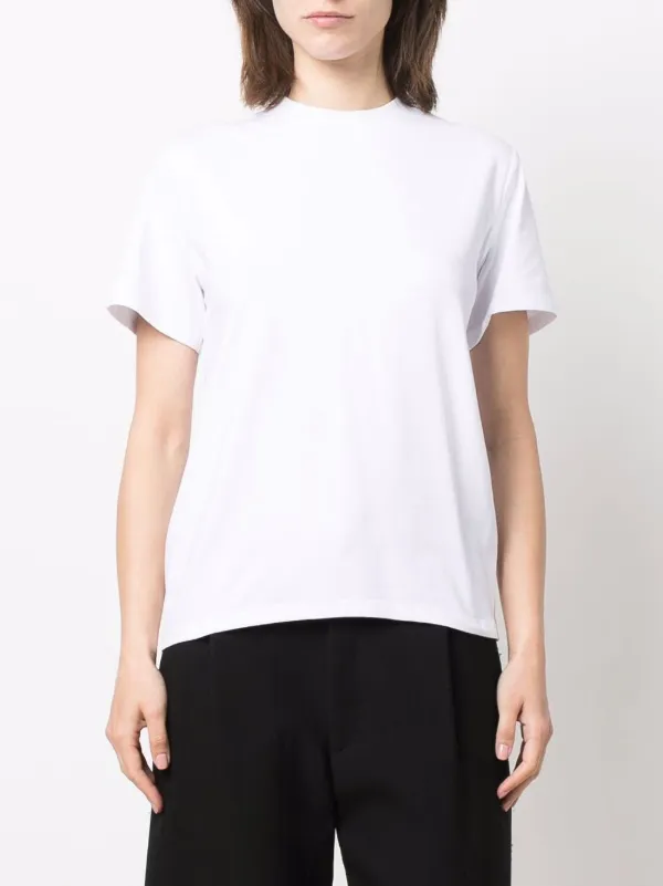 Cecilie Bahnsen cutout-back T-shirt | White | FARFETCH