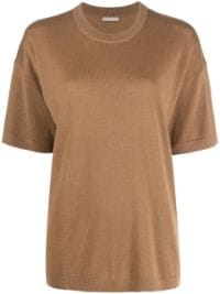 ＜Farfetch＞ 12 STOREEZ オーバーサイズ Tシャツ - ブラウン画像
