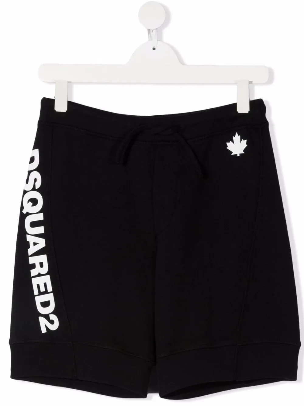 

Dsquared2 Kids shorts deportivos con logo estampado - Negro