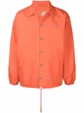 Khrisjoy drawstring-waist shirt jacket - Orange