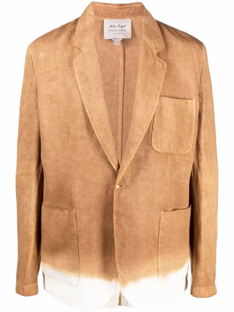 Federico Curradi notched-lapels single-breasted blazer 