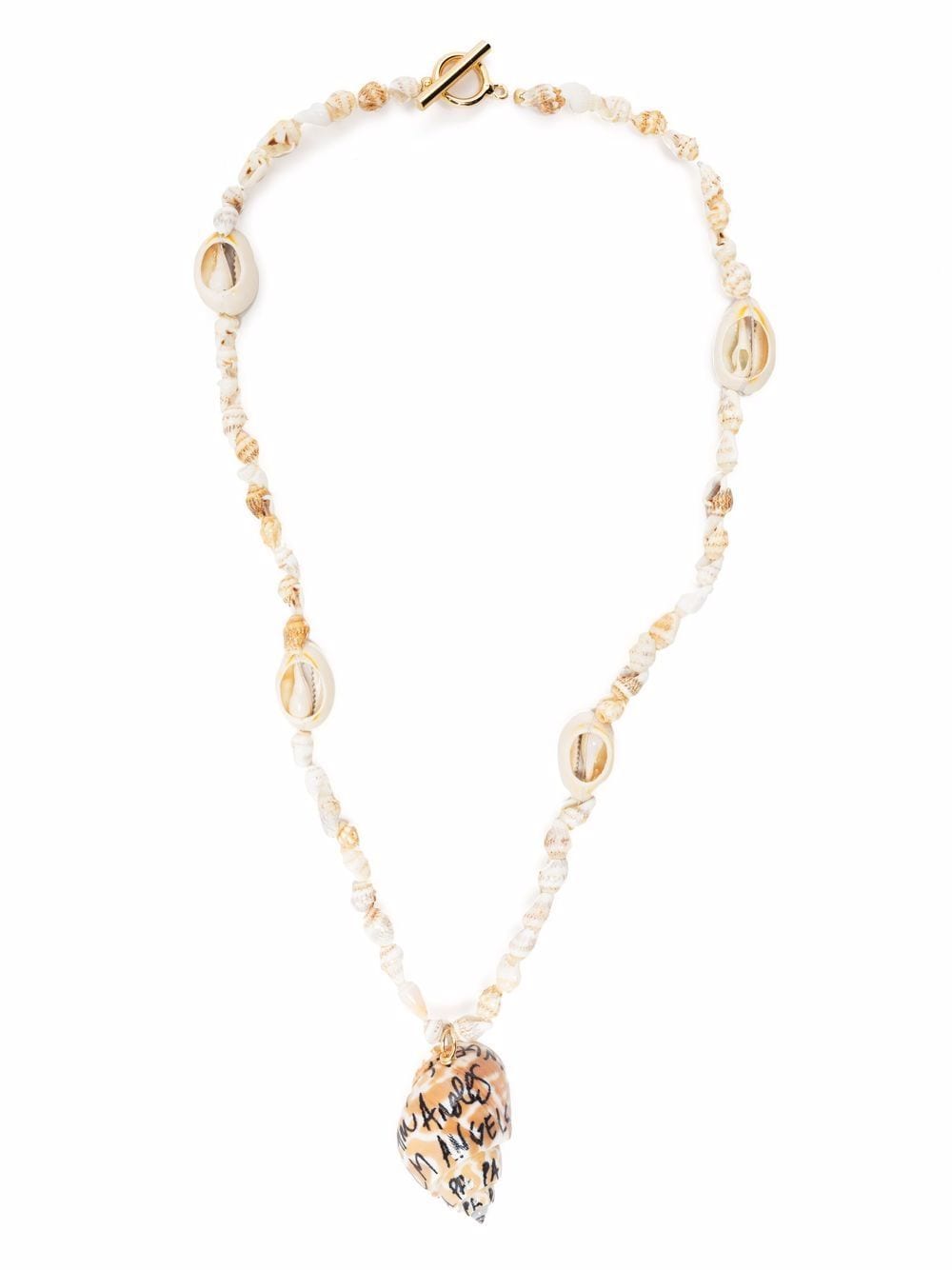 shell toggle necklace