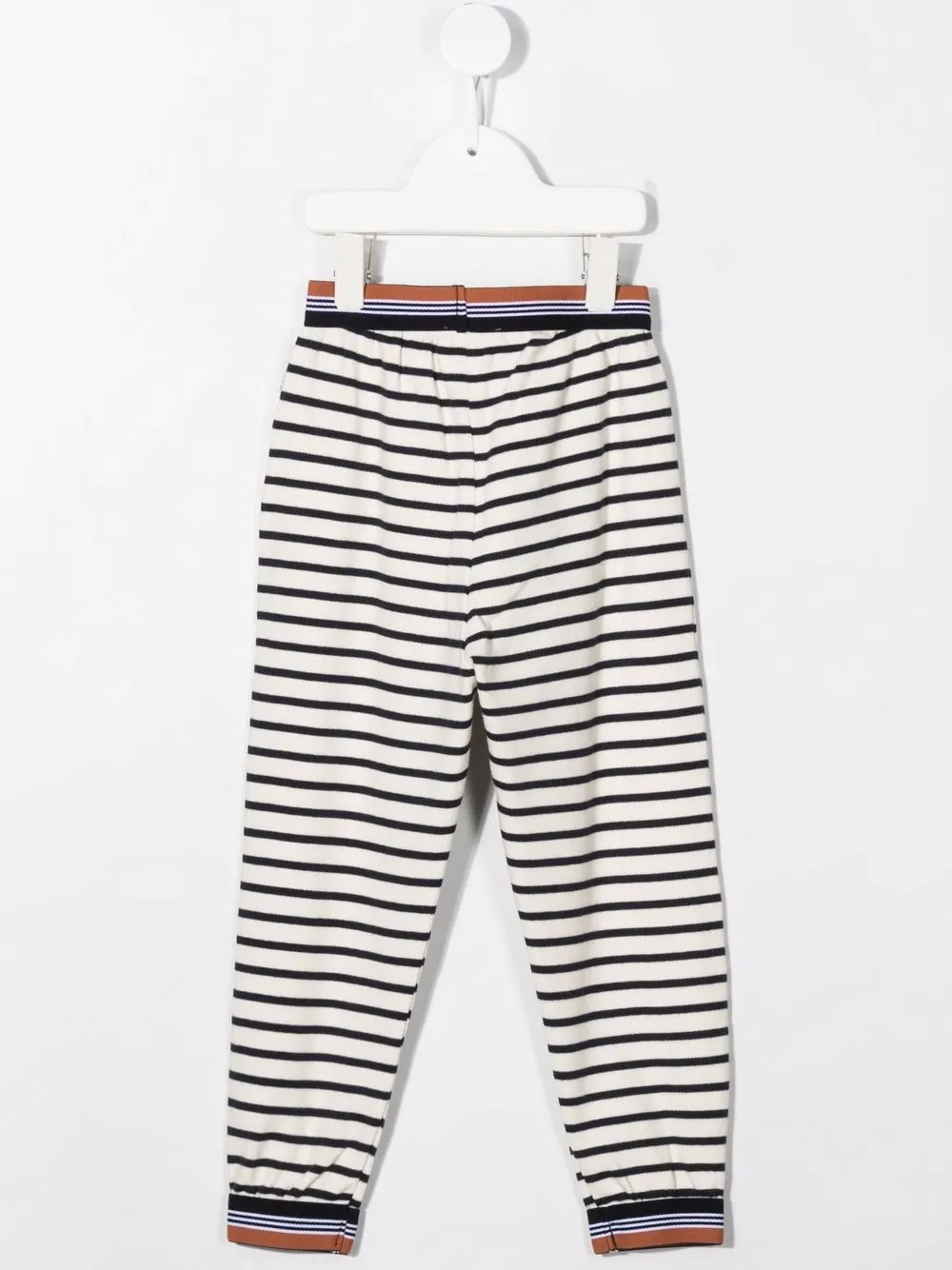 Wolf & Rita Gestreepte broek - Wit