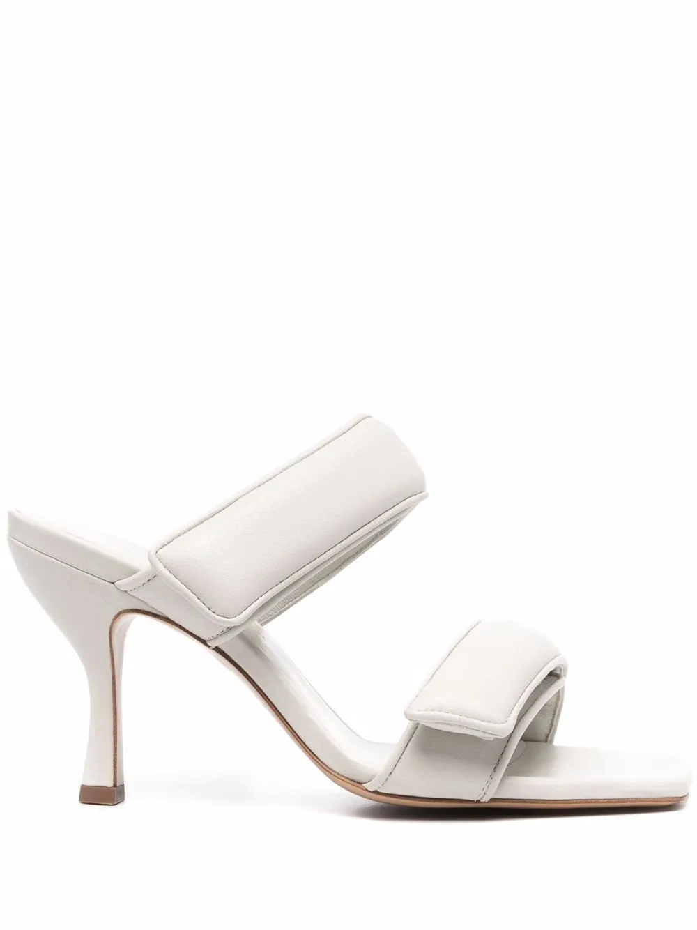 

GIABORGHINI x Pernille Teisbaek padded Perni sandals - Grey