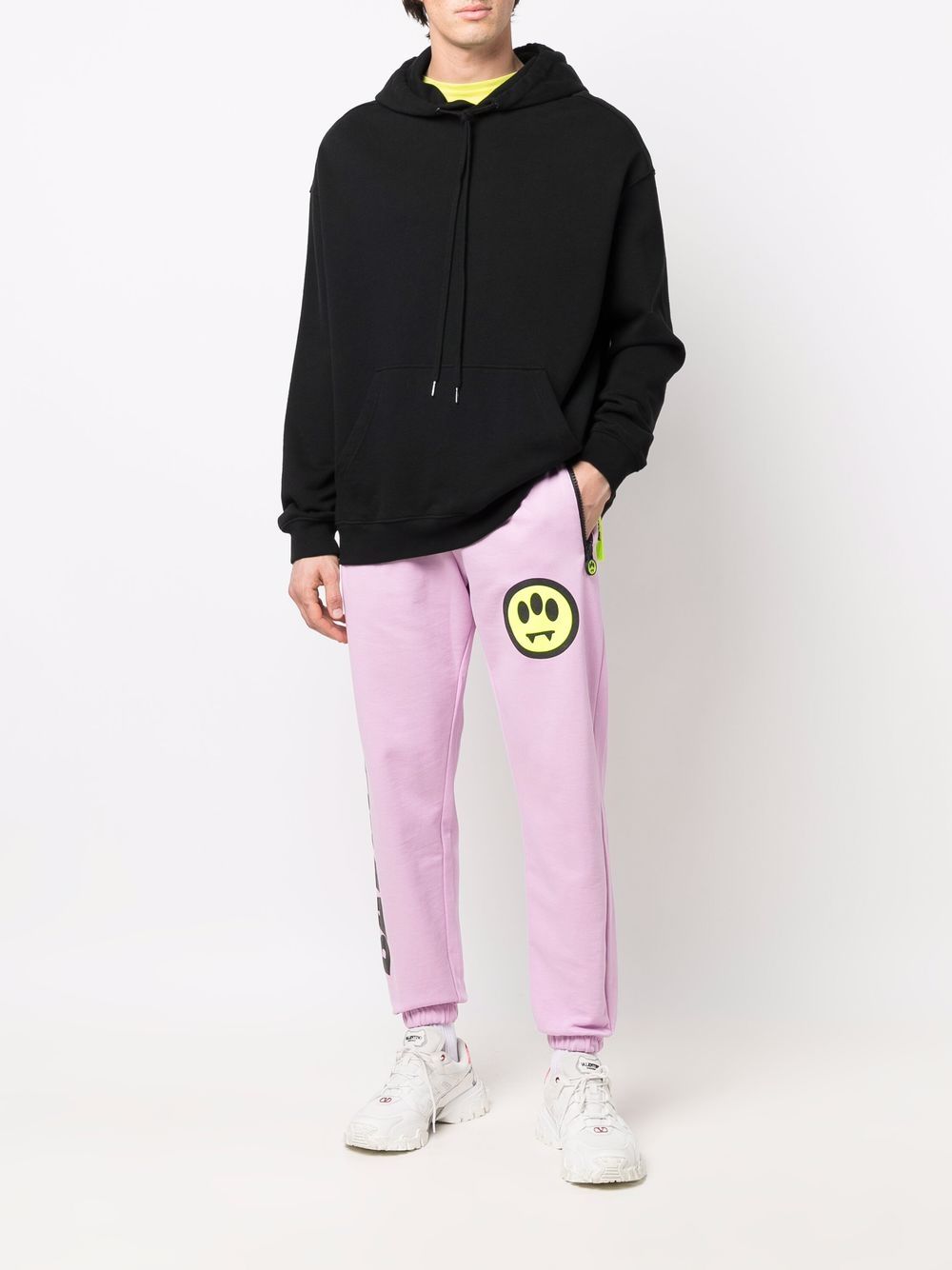 BARROW Joggingbroek met logoprint - Roze