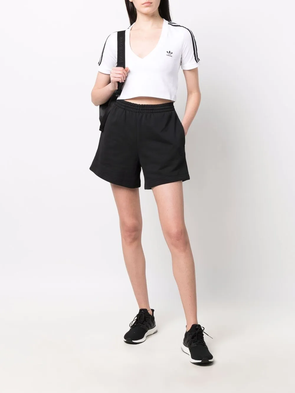 фото Adidas спортивные шорты с эластичным поясом