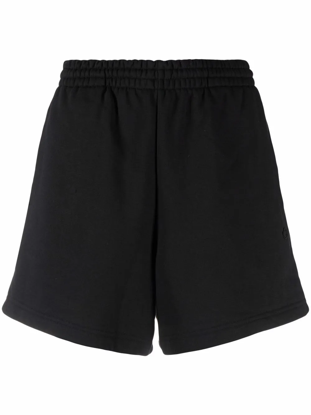 

adidas elasticated track shorts - Black