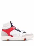 Missoni high-top panelled sneakers - White