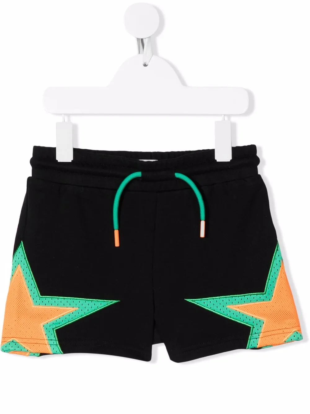 

Stella McCartney Kids shorts con estampado de estrellas - Negro