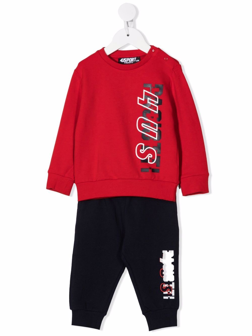 фото Cesare paciotti 4us kids logo-print tracksuit set