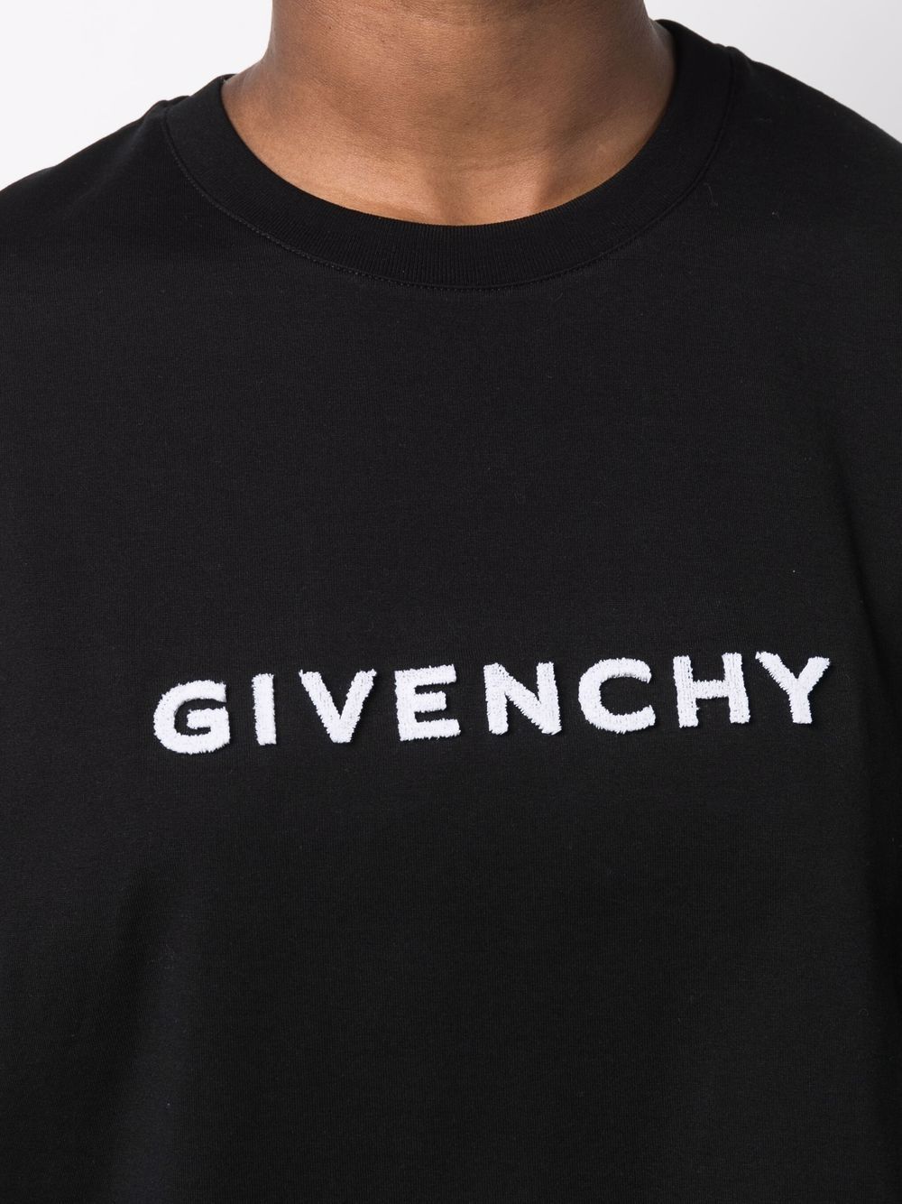 фото Givenchy укороченная футболка с логотипом 4g