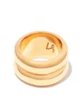 Loren Stewart Double Puff gold vermeil cigar band