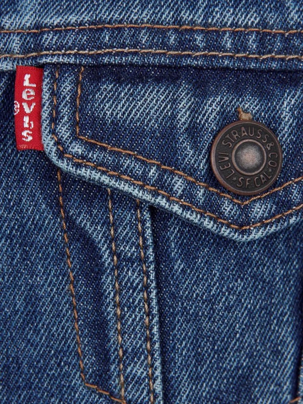Levi's Kids Spijkerjack Blauw