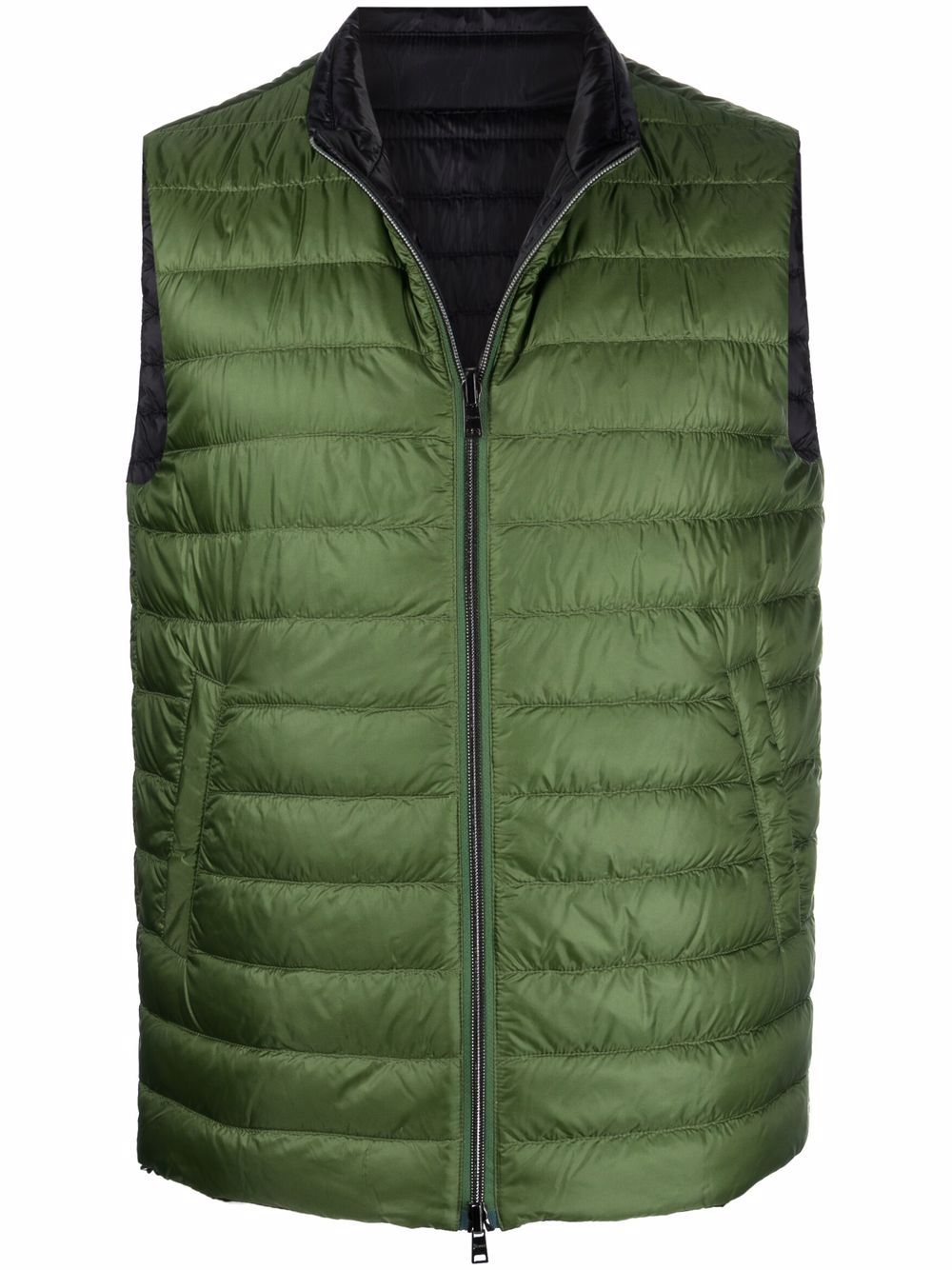 

Herno reversible quilted gilet - Green