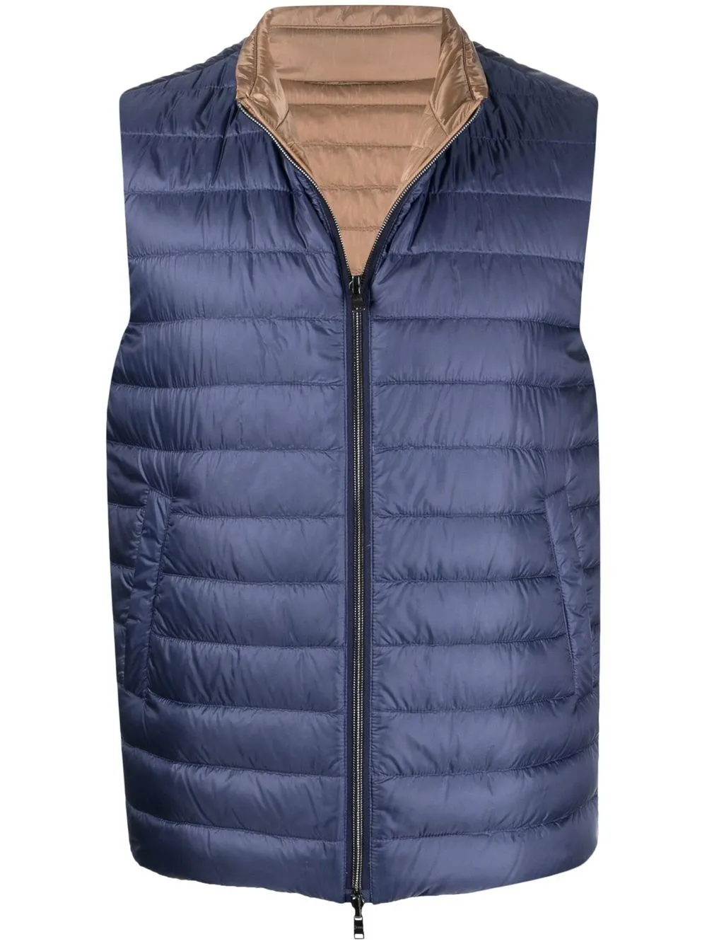 

Herno reversible quilted gilet - Blue