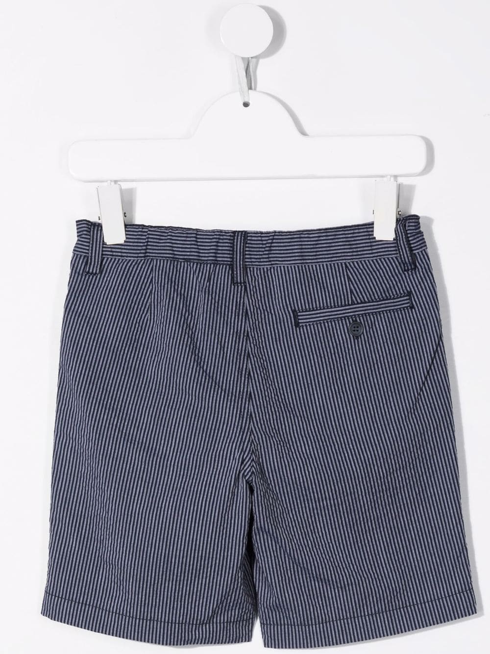 Il Gufo Shorts met krijtstreep - Blauw