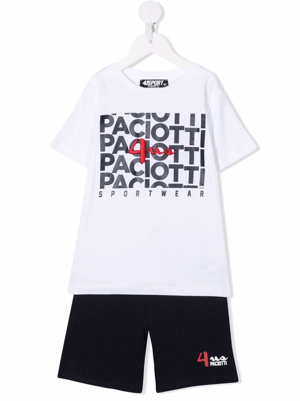 фото Cesare paciotti 4us kids logo-print tracksuit set