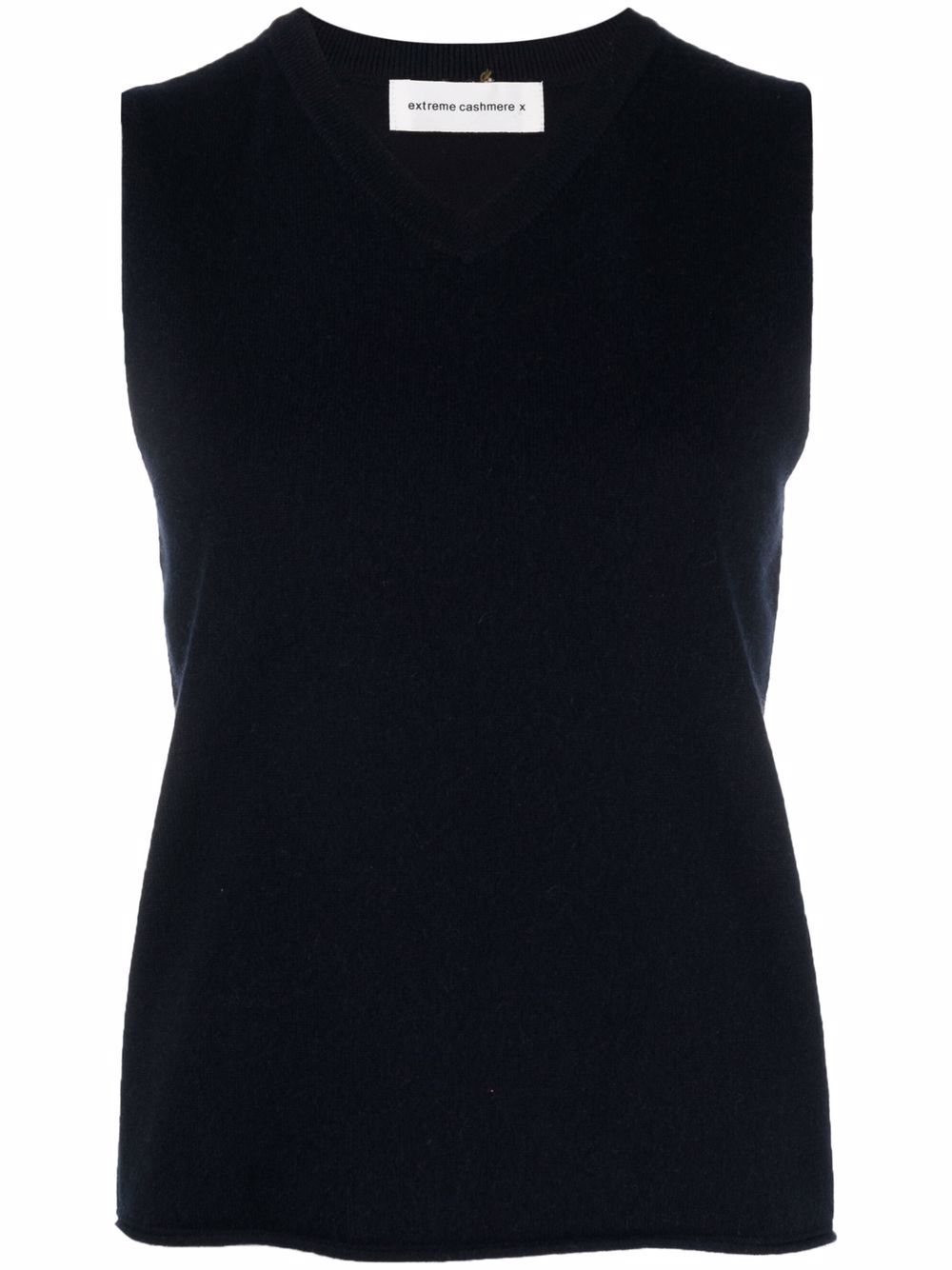 фото Extreme cashmere fine-knit sleeveless top