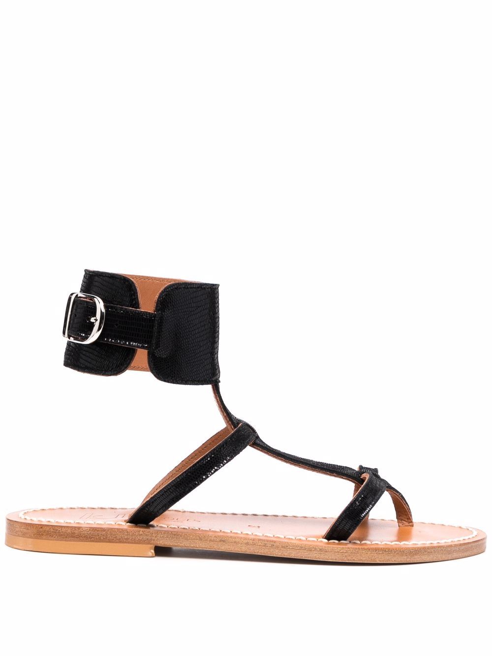 фото K. jacques buckle-fastening open-toe sandals