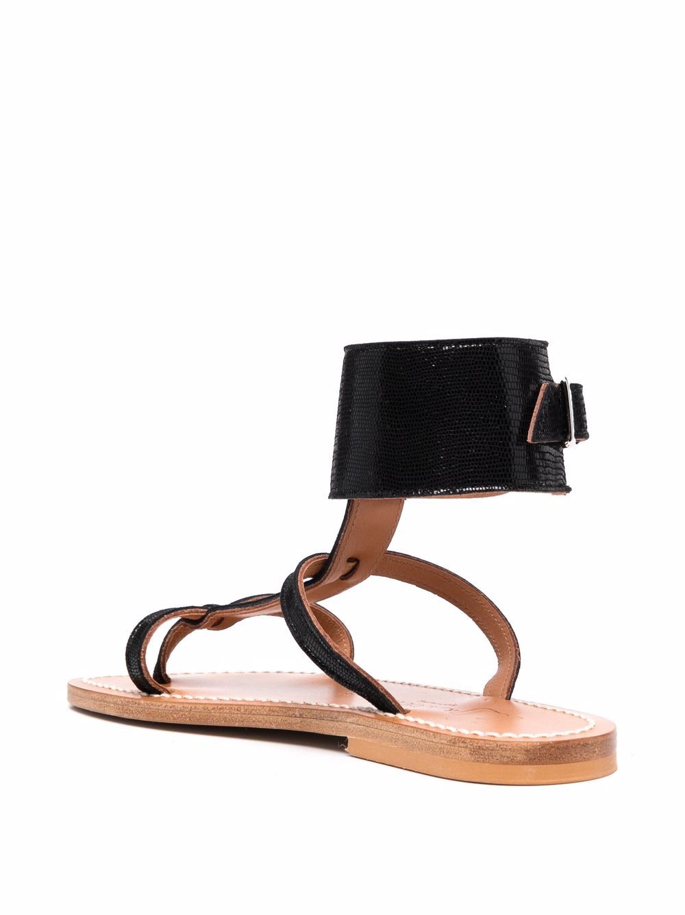 фото K. jacques buckle-fastening open-toe sandals