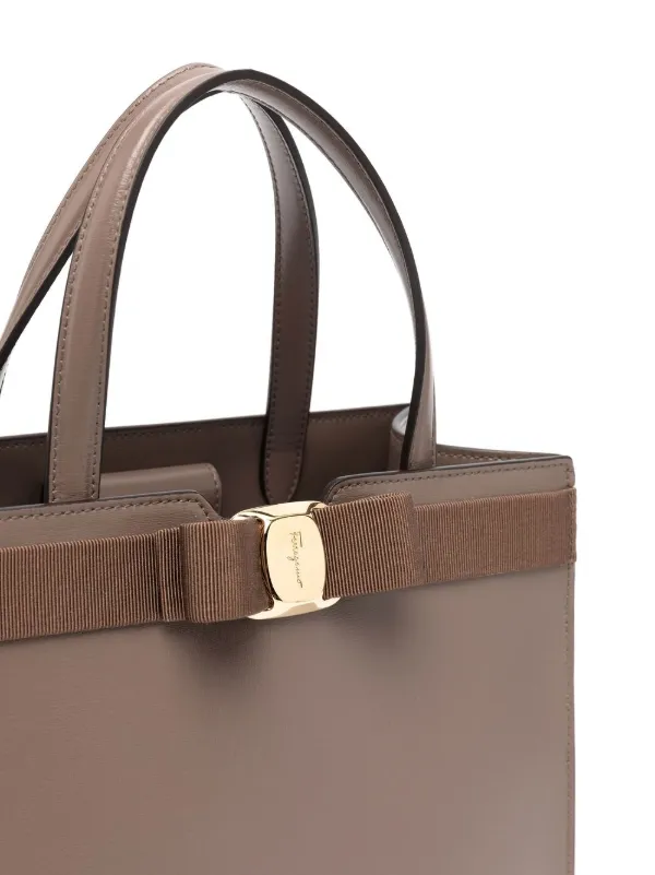 Ferragamo Viva Bow Tote Bag - Farfetch