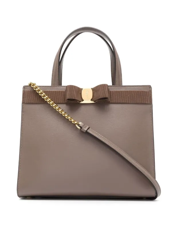 Ferragamo Viva Bow Mini Shoulder Bag - Farfetch