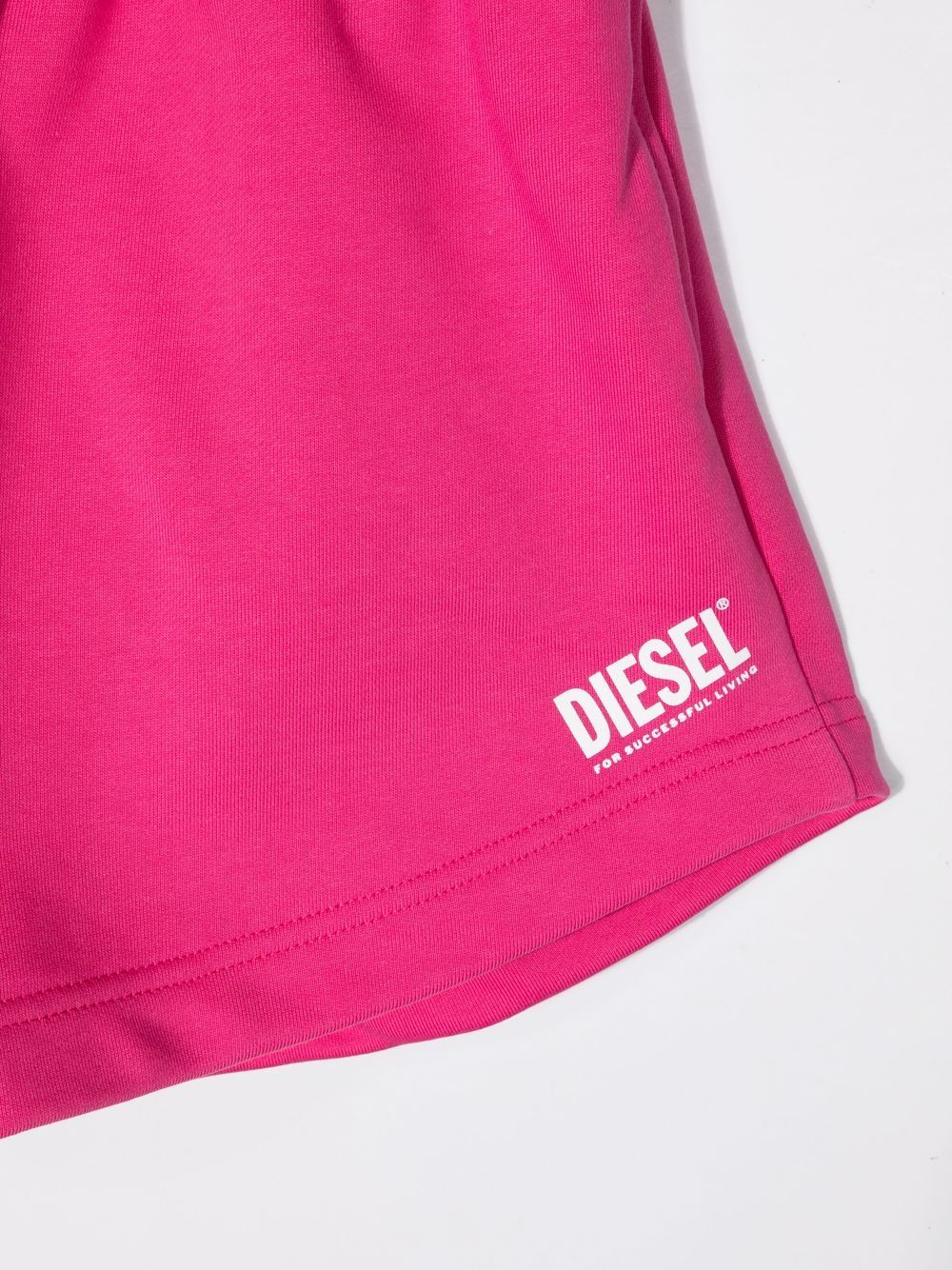 фото Diesel kids teen paggyl logo-print track shorts