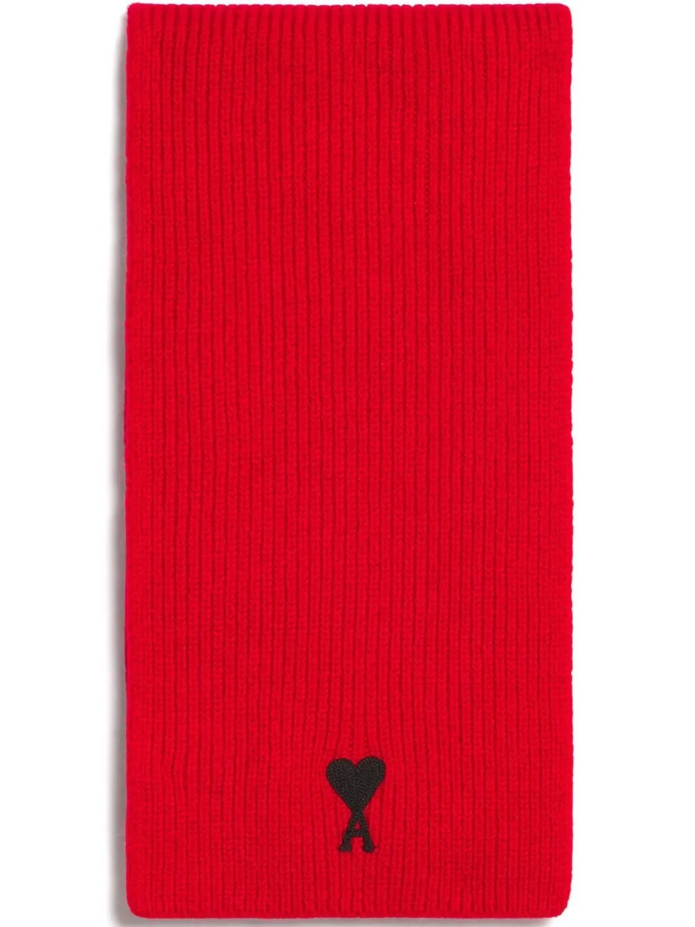 

AMI Paris Ami de Coeur scarf - Red