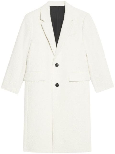 AMI Paris single-breasted coat